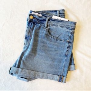 Mid-rise Denim Shorts